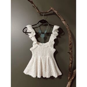 Knit Babydoll Top